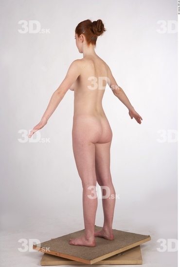 Whole Body Woman White Nude Slim