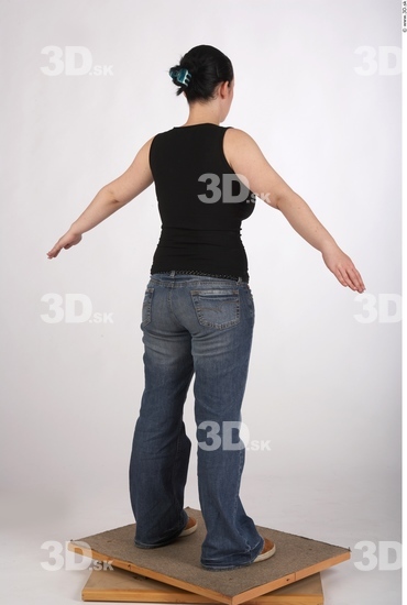 Whole Body Woman Casual Average Studio photo references