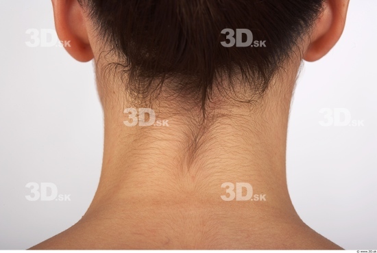 Neck Whole Body Woman Athletic Studio photo references