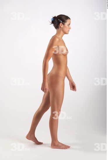 Whole Body Woman Animation references White Nude Athletic