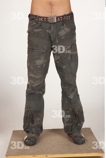 Leg Whole Body Man Army Trousers Average Studio photo references