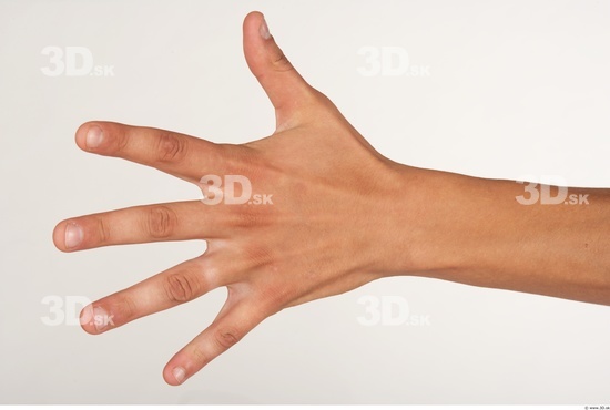 Hand Whole Body Man Average Studio photo references