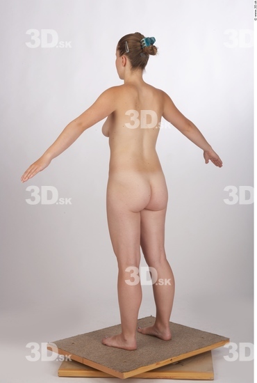 Whole Body Woman Nude Chubby Studio photo references