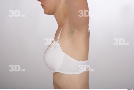 Chest Whole Body Woman Underwear Bra Chubby Studio photo references