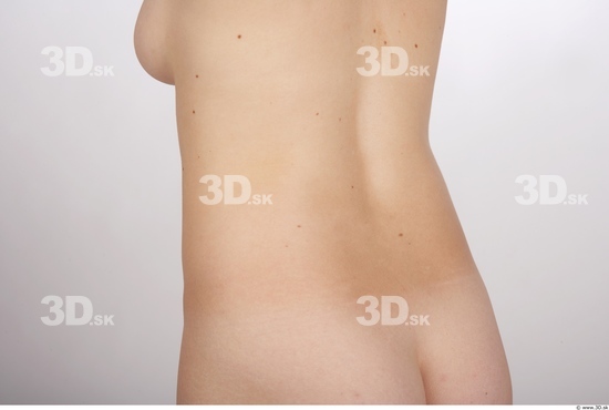 Whole Body Back Woman Nude Chubby Studio photo references