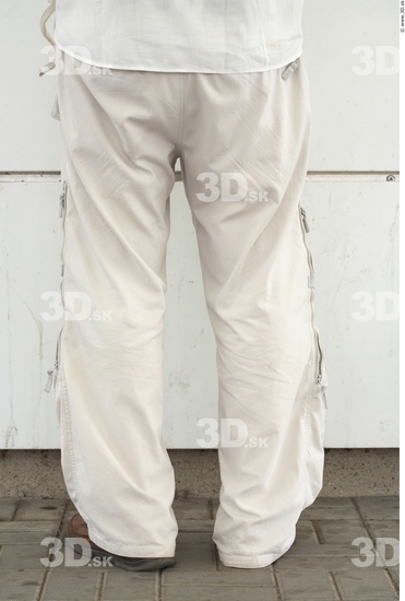 Leg Man White Casual Average