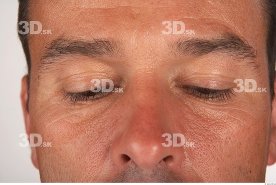 Eye Whole Body Man White Average Studio photo references