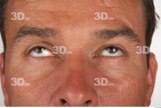 Eye Whole Body Man White Average Studio photo references