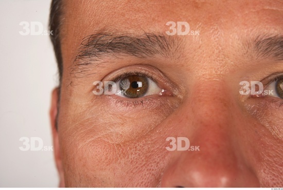 Eye Whole Body Man White Average Studio photo references