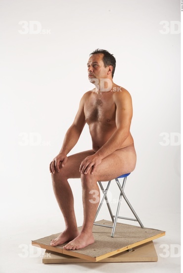 Whole Body Man Artistic poses White Nude Average