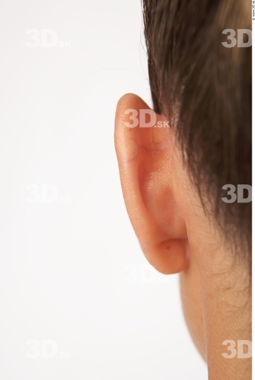 Ear Whole Body Woman Slim Studio photo references