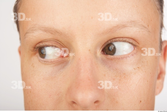 Eye Whole Body Woman Slim Studio photo references