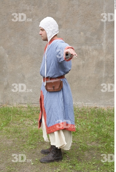 Man White Historical Average Costume photo references