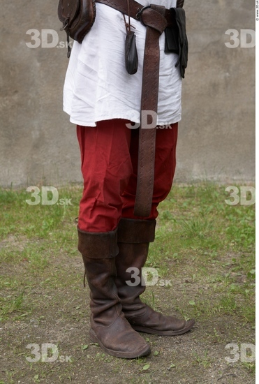 Man White Historical Average Costume photo references