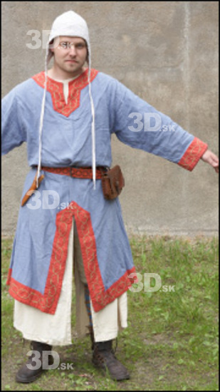 Man White Historical Average Costume photo references