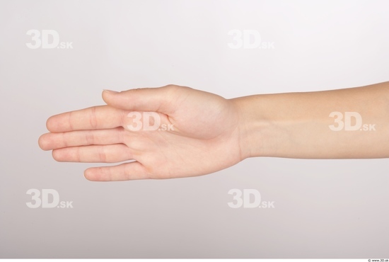 Hand Whole Body Woman Slim Studio photo references