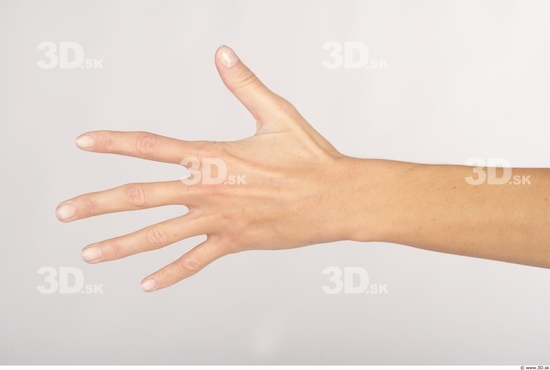 Hand Whole Body Woman Slim Studio photo references