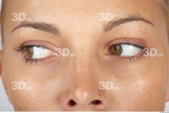 Eye Whole Body Woman Slim Studio photo references