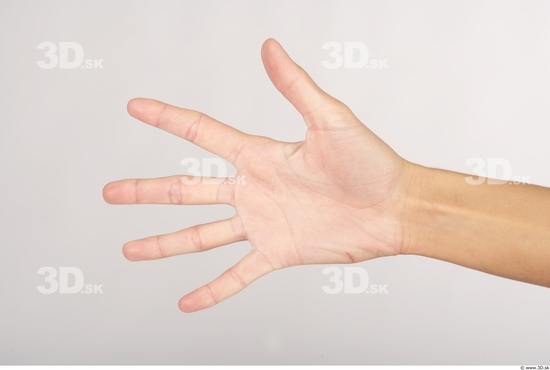 Hand Whole Body Woman Slim Studio photo references