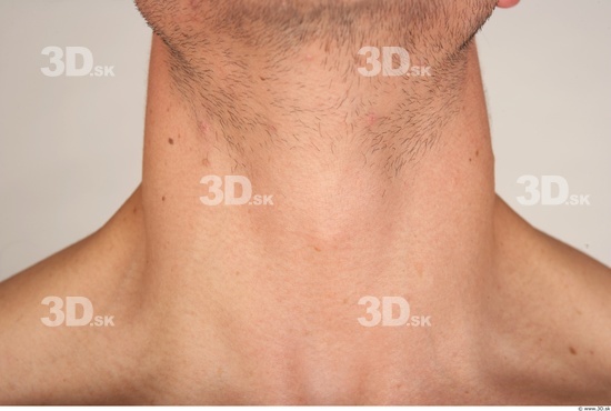 Neck Whole Body Man Nude Muscular Studio photo references