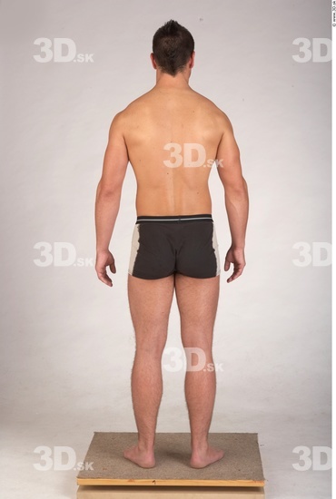 Whole Body Man Underwear Muscular Studio photo references