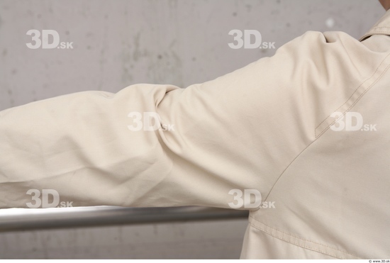 Arm Woman White Casual Jacket Average