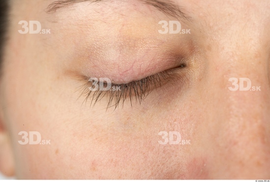 Eye Whole Body Woman Average Studio photo references