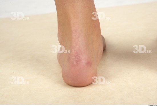 Foot Whole Body Woman Nude Average Studio photo references