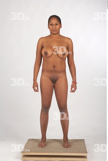 Whole Body Woman Nude Chubby Studio photo references