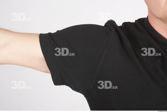 Arm Whole Body Man Casual Shirt T shirt Average Studio photo references