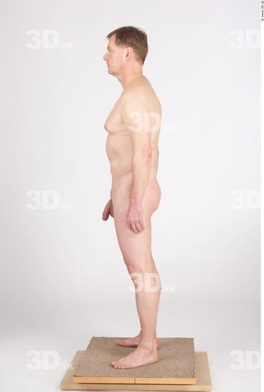 Whole Body Man Animation references Nude Average Studio photo references