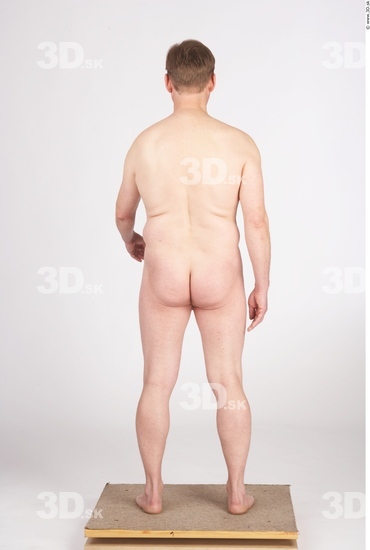 Whole Body Man Animation references Nude Average Studio photo references