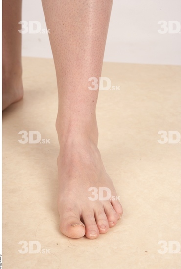 Foot Whole Body Woman Nude Overweight Studio photo references