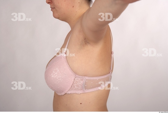 Chest Whole Body Woman Underwear Bra Overweight Studio photo references