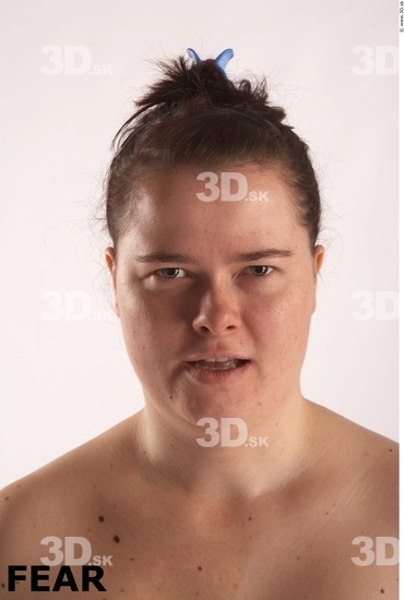 Face Emotions Woman White Overweight