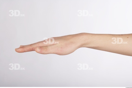 Hand Whole Body Man Slim Studio photo references