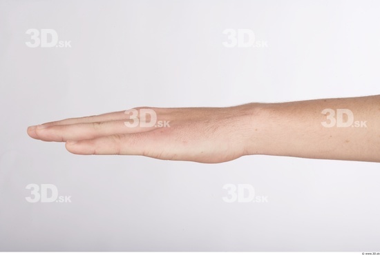 Hand Whole Body Man Slim Studio photo references