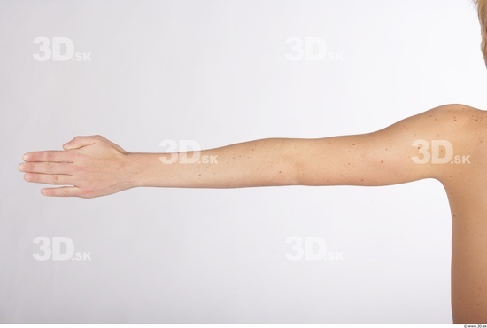 Arm Whole Body Man Nude Slim Studio photo references