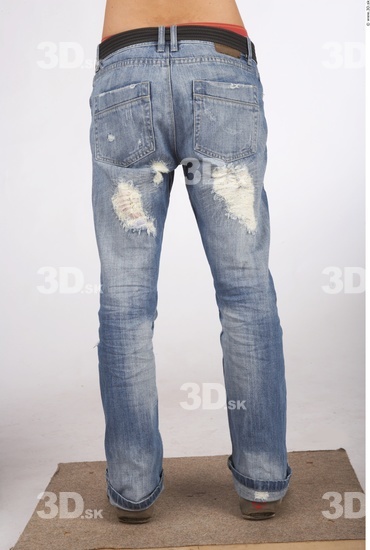 Leg Whole Body Man Casual Jeans Slim Studio photo references