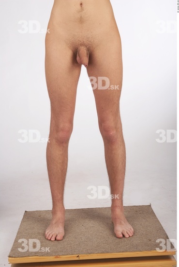 Leg Whole Body Man Nude Slim Studio photo references