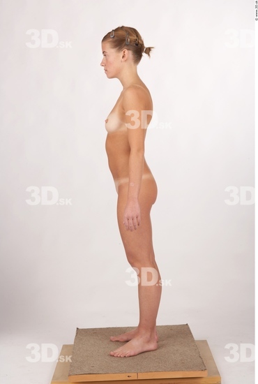 Whole Body Woman Animation references Nude Slim Studio photo references