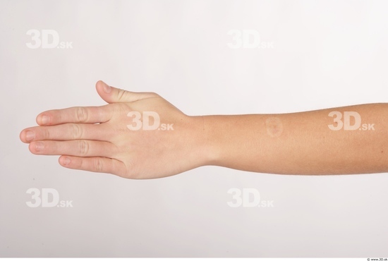 Hand Whole Body Woman Slim Studio photo references