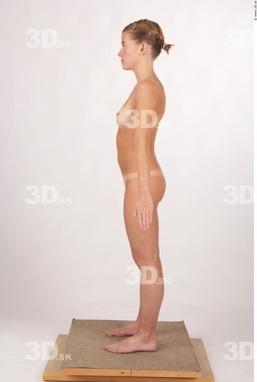 Whole Body Woman Animation references Nude Slim Studio photo references