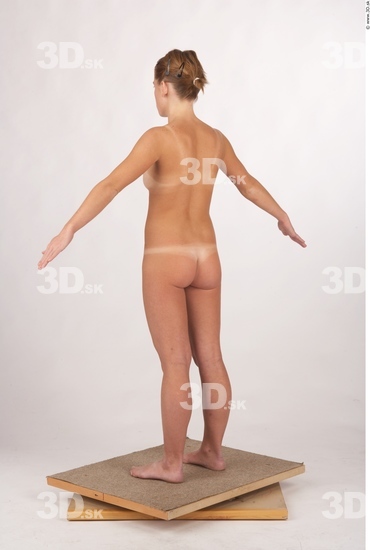 Whole Body Woman Animation references Nude Slim Studio photo references