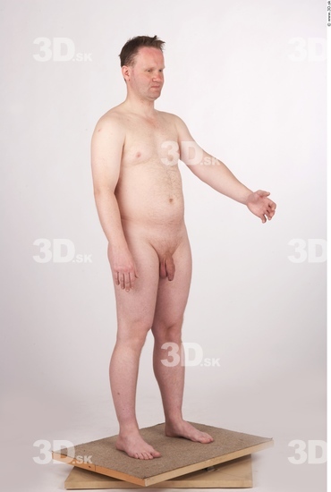 Whole Body Man Animation references Nude Average Studio photo references