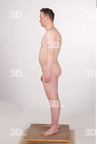 Whole Body Man Animation references Nude Average Studio photo references