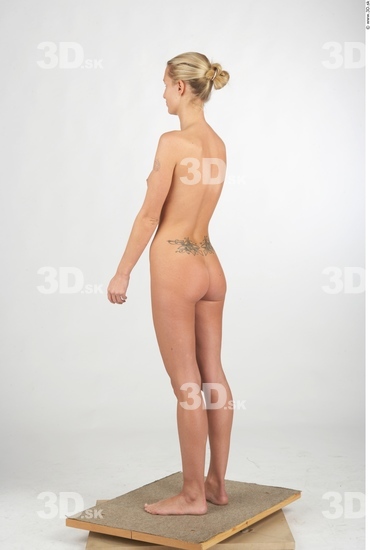 Whole Body Woman Animation references Nude Slim Studio photo references