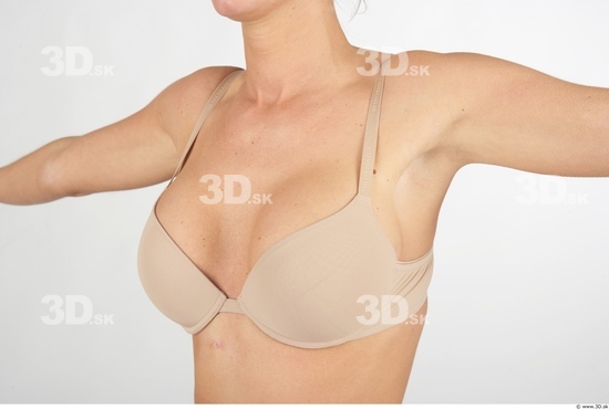 Chest Whole Body Woman Underwear Bra Slim Studio photo references