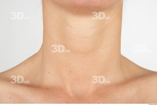 Neck Whole Body Woman Nude Slim Studio photo references