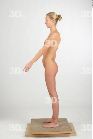 Whole Body Woman Animation references Nude Slim Studio photo references